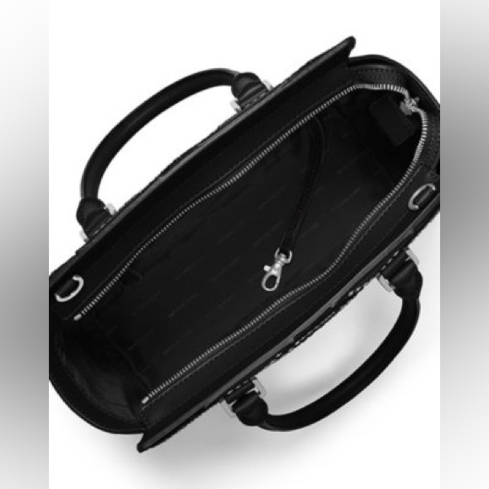 Michael Kors Selma Bag w/Diamond Grommets & MK Quilted Long Wallet MSRP: $558 - Picture 16 of 16